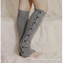 Women′s Classic Leg Warmers with Bottons (TA306)